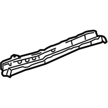 57608-60080 Toyota Reinforce Sub-Assembly, Side Member To Floor, Passenger Side Illustration 1 of 1