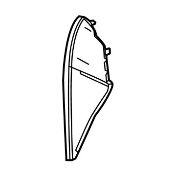 Toyota 55435-0E090-C0 Side Trim Panel