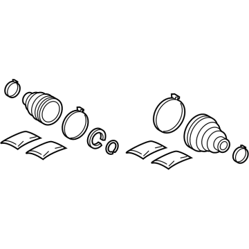 Toyota 04427-60133 Boot Kit