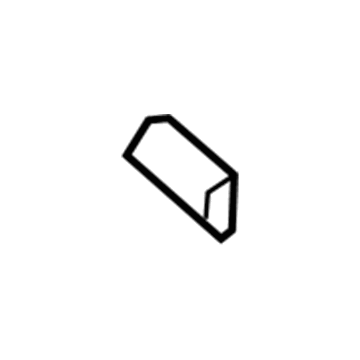 57178-0E030 Toyota Rear Rail Plate, Driver Side Illustration 1 of 1