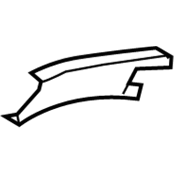 Toyota 57017-0E010 Inner Rail Reinforcement