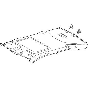 63310-06710-A1 Toyota Headliner Illustration 1 of 1