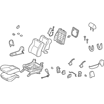 Toyota 71100-0Z201-B0 Seat Assembly