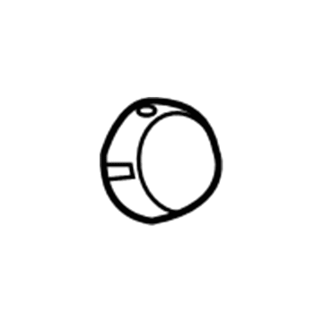 90010-26004 Toyota Receiver Knob Illustration 1 of 1