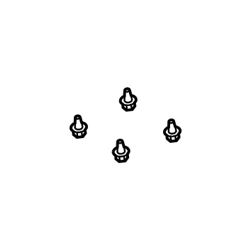 Toyota 90467-09240 Quarter Trim Clip