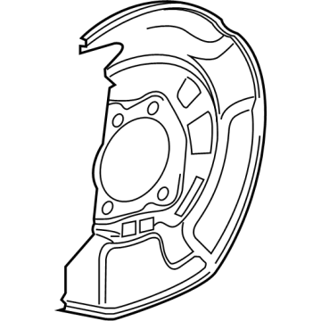 Toyota 47782-02140 Splash Shield