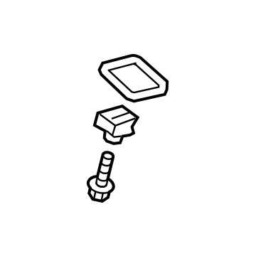 Toyota 86769-04010 Antenna Assembly Housing