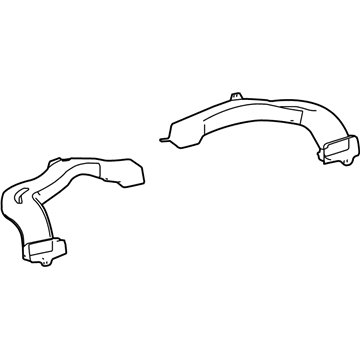 Toyota 55843-07030 Outlet Duct