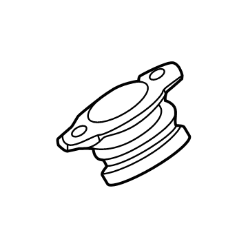 Toyota 48505-60071 Cushion Sub-Assembly, Rear 48505-60071 Toyota Cushion Sub-Assembly, Rear Illustration 1 of 1