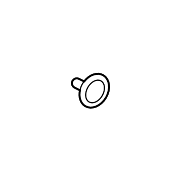 73708-42060-C1 Toyota Lower Quarter Trim Anchor Illustration 1 of 1