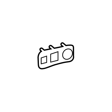64714-0R060-C0 Toyota Accessory Panel, Passenger Side Illustration 1 of 1