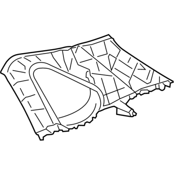 Toyota 62470-42180-C0 Upper Trim Panel