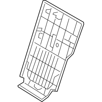 Toyota 71702-12010 Seat Back Panel