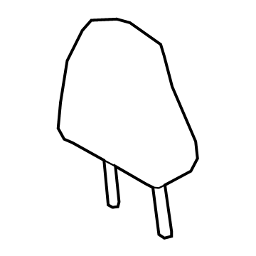 Toyota 71940-12J01-C3 Headrest, Outer