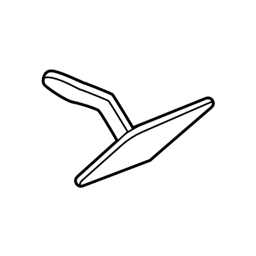 Toyota 72062-12020 Lock Bracket