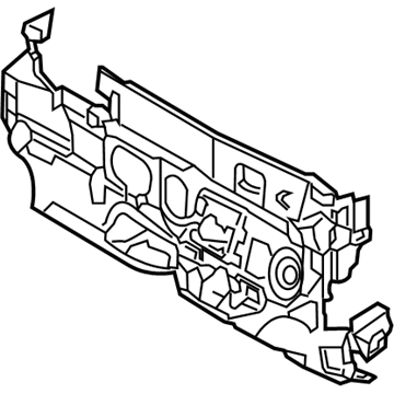 55210-WB001 Toyota Barrier, Front Illustration 1 of 1