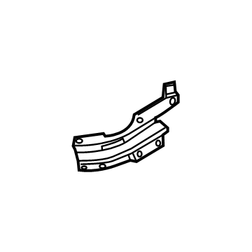 55138-WB001 Toyota Dash Panel Brace, Driver Side Illustration 1 of 1