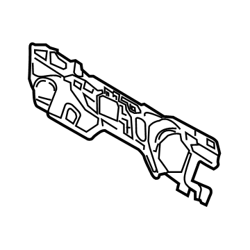 55223-WB001 Toyota Insulator, Outer Illustration 1 of 1