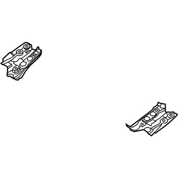 55717-WB001 Toyota Cowl Side Panel, Inner Passenger Side Illustration 1 of 1