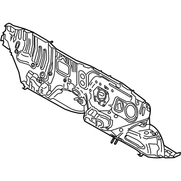 Toyota Yaris Dash Panel - 55101-WB004