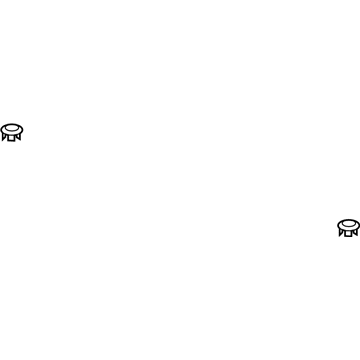90118-WB012 Toyota Splash Shield Clip Illustration 1 of 1