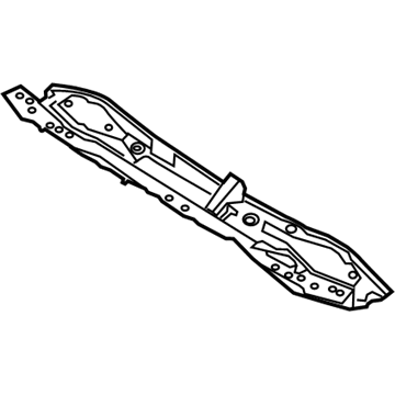 55701-WB001 Toyota Cowl Top Panel, Front Illustration 1 of 1