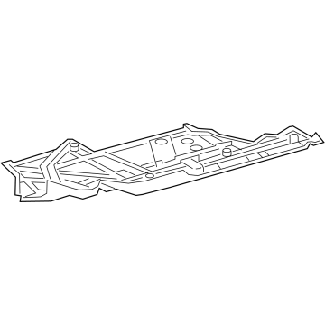 Toyota 58166-0R020 Under Cover