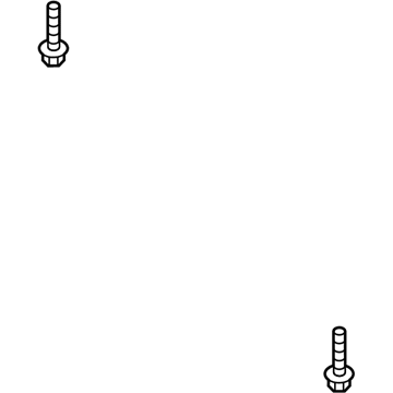 Toyota 90109-A0061 Center Cover Bolt