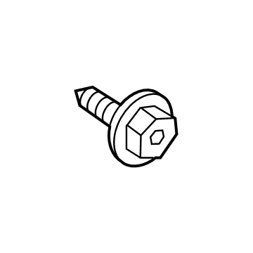 Toyota 90159-A0018 Door Trim Panel Screw