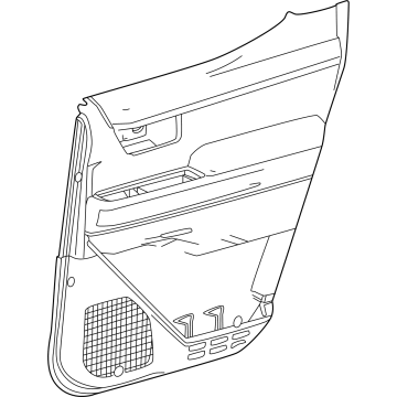 Toyota 67630-AK010-C4 Door Trim Panel