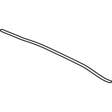 53383-33140 Toyota Seal To Cowl, Center Illustration 1 of 1
