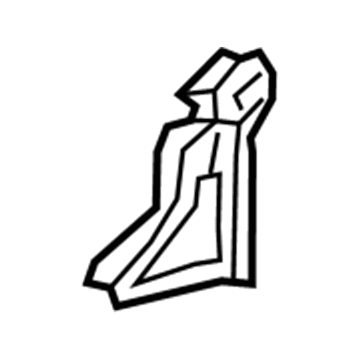 61164-33020 Toyota Inner Pillar, Lower Driver Side Illustration 1 of 1