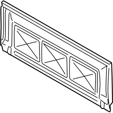 Toyota 65405-04020 Front Panel