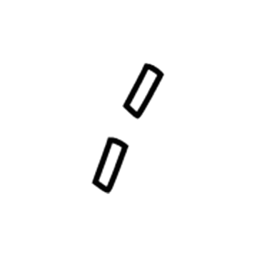 Toyota 75392-0C100 Wheel Opening Molding Retainer