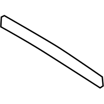 16561-28031 Toyota Radiator Assembly Seal, Upper Illustration 1 of 1