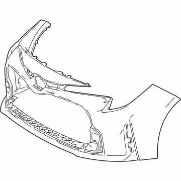Toyota GR Corolla Bumper Cover - 52119-1A923