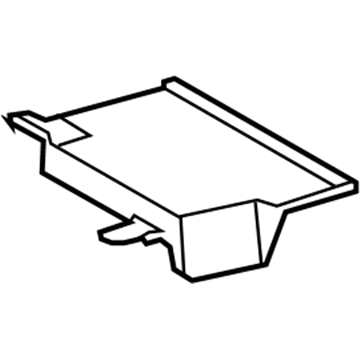 64429-0C010-C0 Toyota Luggage Compart, Black, Passenger Side Illustration 1 of 1