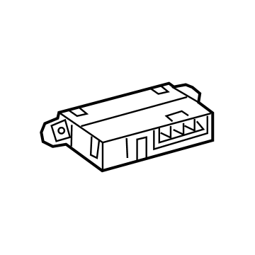 55910-53011 Toyota Heater Control Illustration 1 of 1