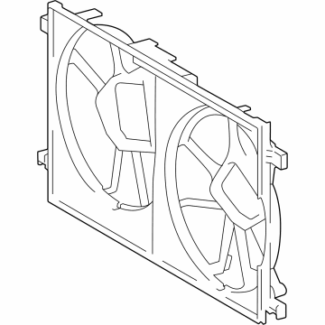 Toyota 16711-F2250 Fan Shroud