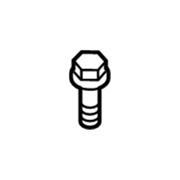 90105-A0243 Toyota Side Mount Bolt Illustration 1 of 1
