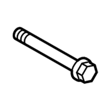 90105-A0296 Toyota Front Mount Bracket Bolt Illustration 1 of 1