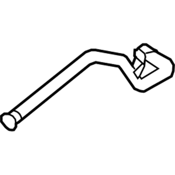 Toyota Tundra Exhaust Pipe - 17430-0F010