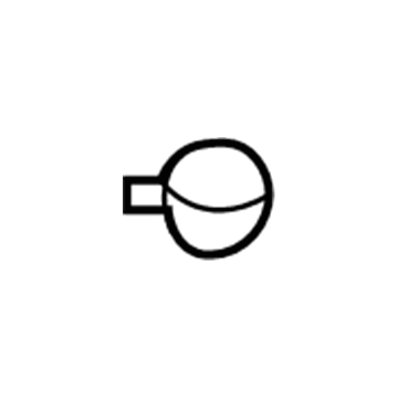 Toyota 55524-0C020 Cluster Panel Hole Cover