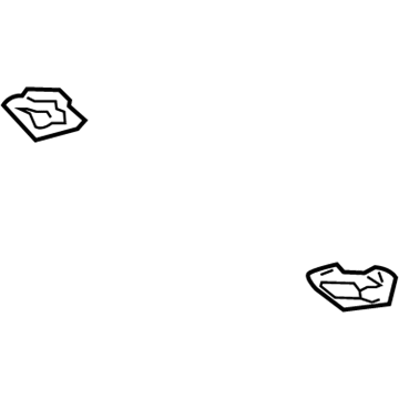63287-AA020 Toyota End Cap, Passenger Side Illustration 1 of 1