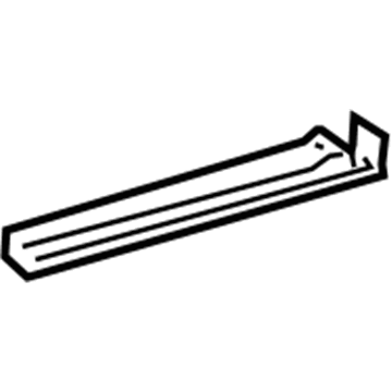 63218-AA030 Toyota Side Trim, Driver Side Illustration 1 of 1