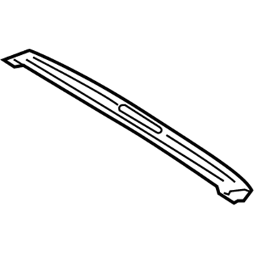 63214-AA020 Toyota Rear Drip Rail Illustration 1 of 1