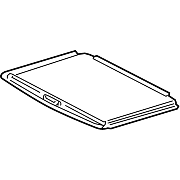 63306-AA020-A0 Toyota Sunshade Illustration 1 of 1