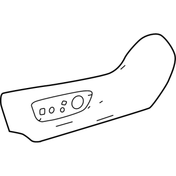 Toyota 71812-0R140-C0 Outer Finish Panel