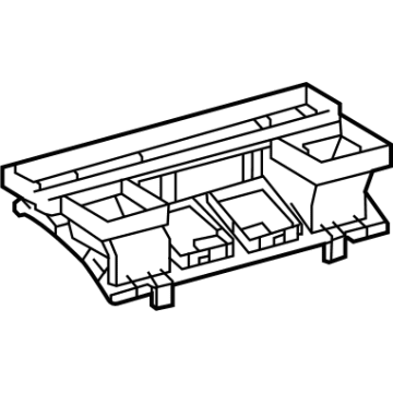 87201-06C00 Toyota Air Distributor Illustration 1 of 1