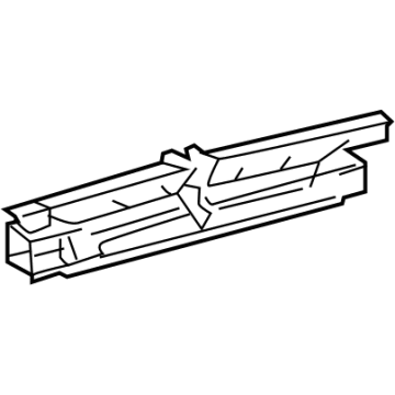 55950-06160 Toyota Defroster Nozzle, Front Illustration 1 of 1